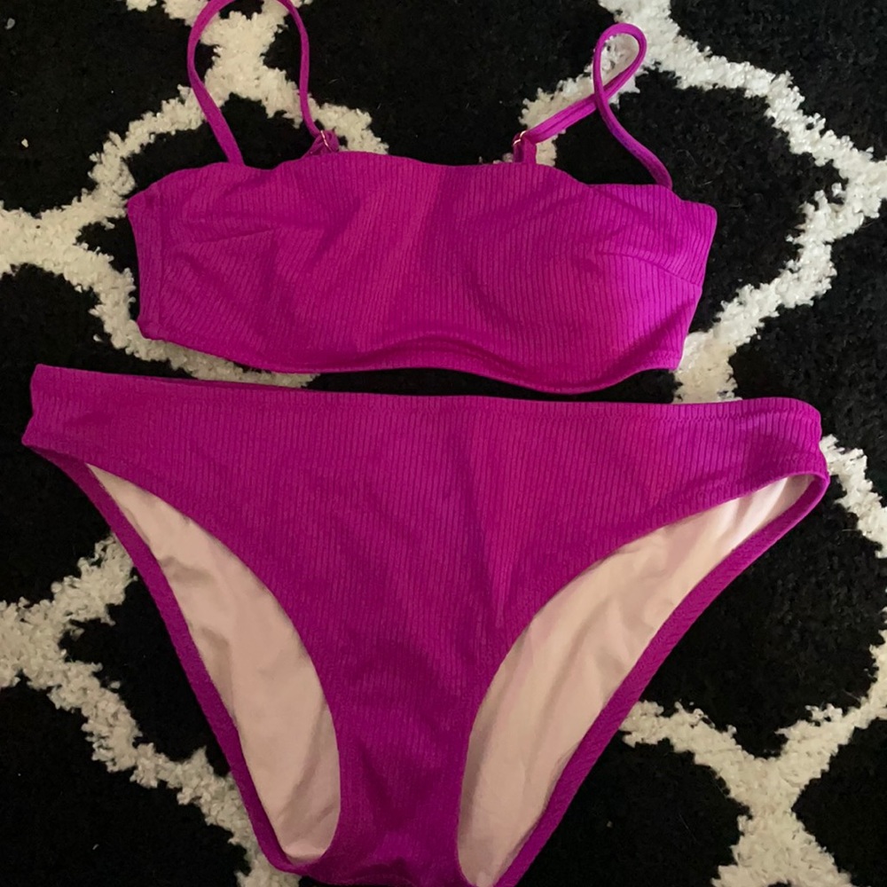 Purple bikini